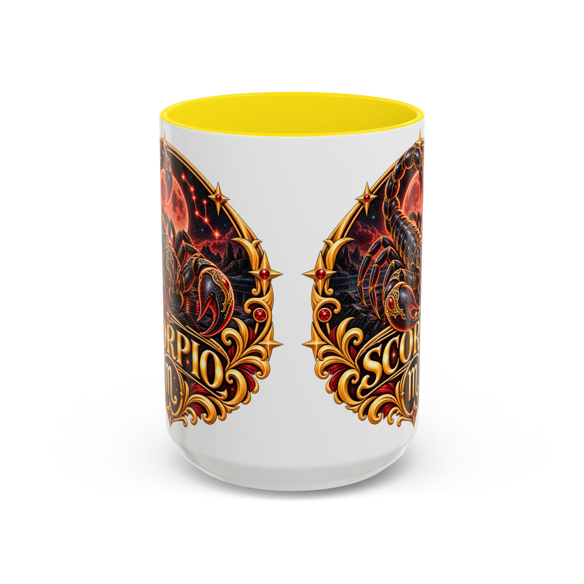 Scorpio Zodiac Coffee Mug — Bold Scorpion Astrology Design (11/15oz)
