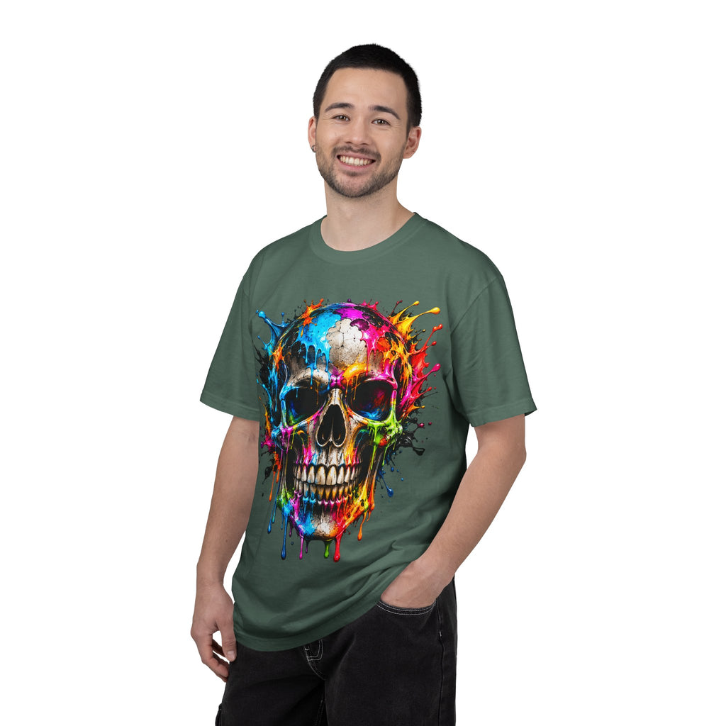 Color Splash Skull T-Shirt