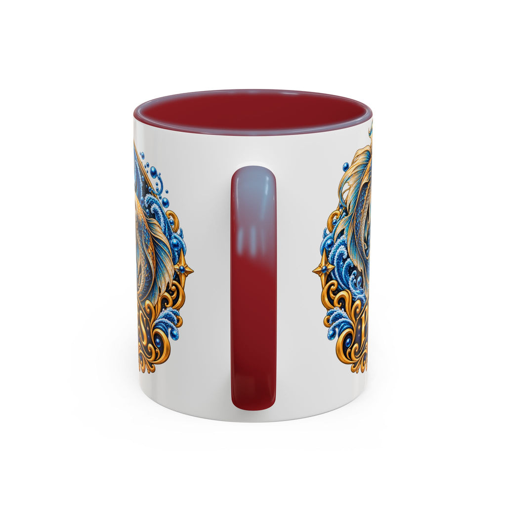 Pisces Zodiac Coffee Mug — Decorative Accent Astrology Mug (11/15oz)