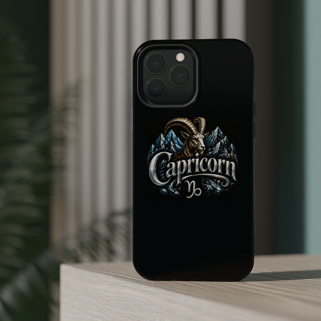 Capricorn Magnetic Impact-Resistant Phone Case — Zodiac Goat Design