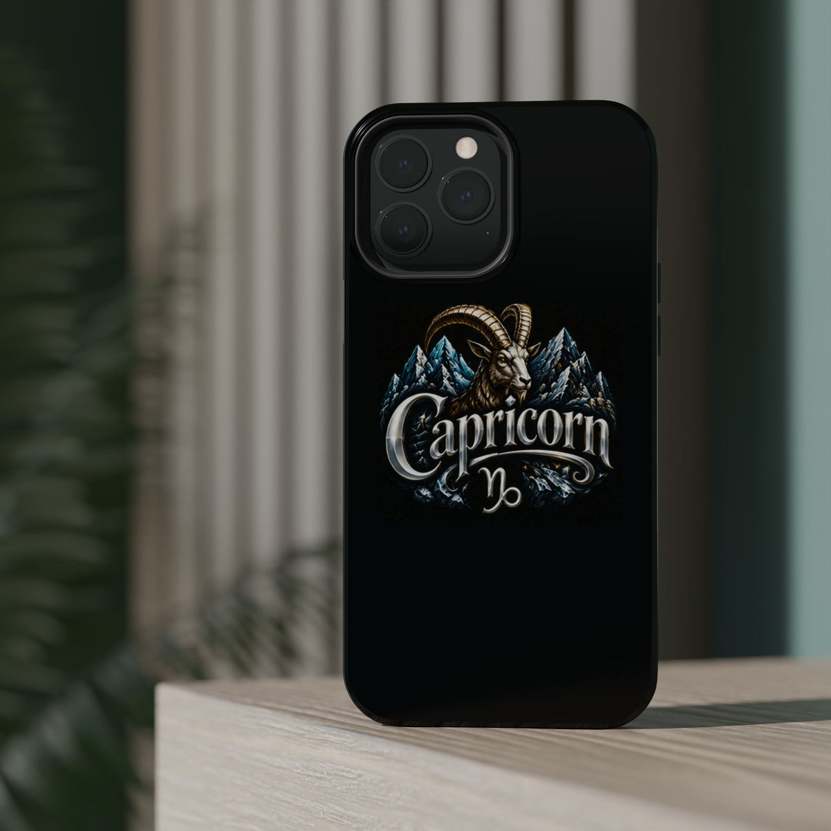 Capricorn Magnetic Impact-Resistant Phone Case — Zodiac Goat Design