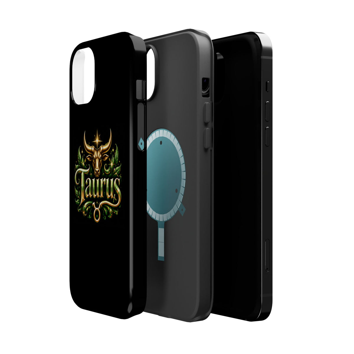 Taurus Zodiac Magnetic Phone Case — Impact‑Resistant Astrological Design