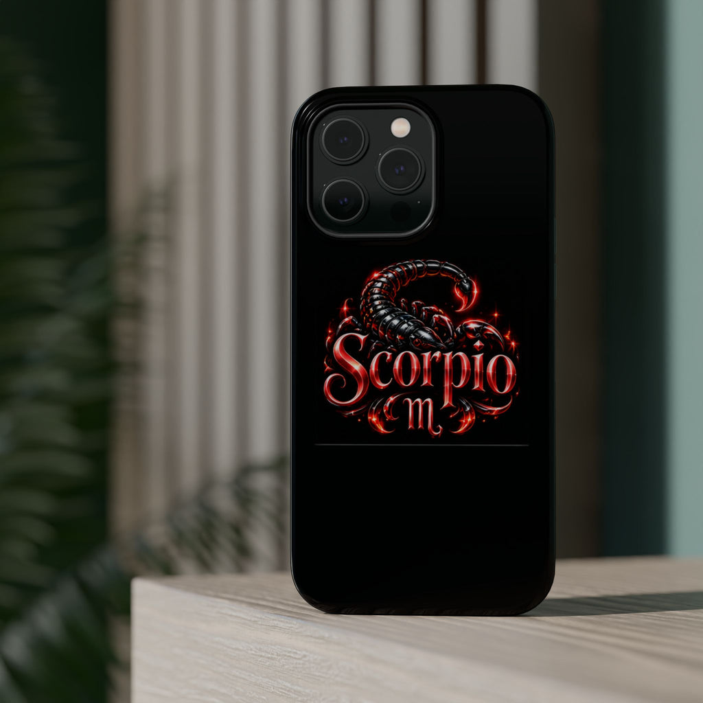 Scorpio Magnetic Impact-Resistant Phone Case – Zodiac Scorpion Design