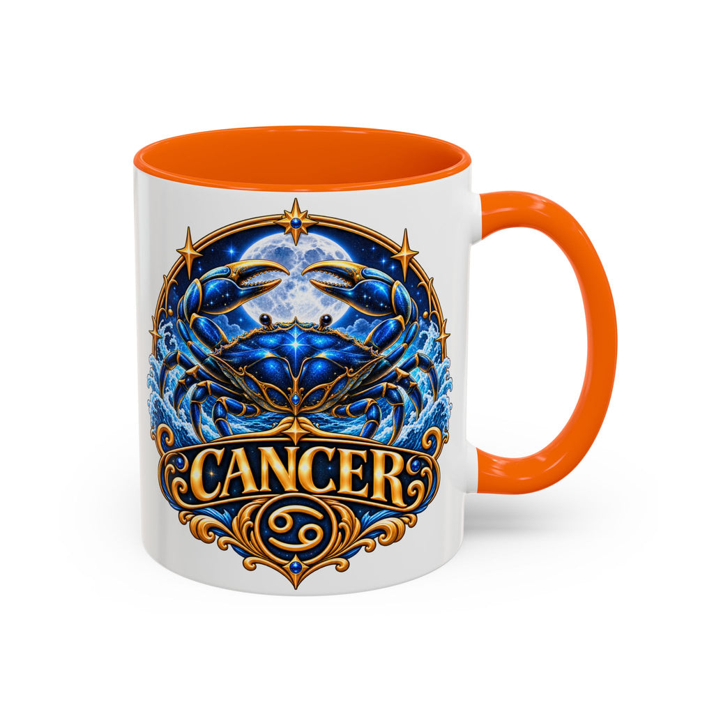 Cancer Zodiac Coffee Mug — Astrology Crab Horoscope Gift (11/15 oz)