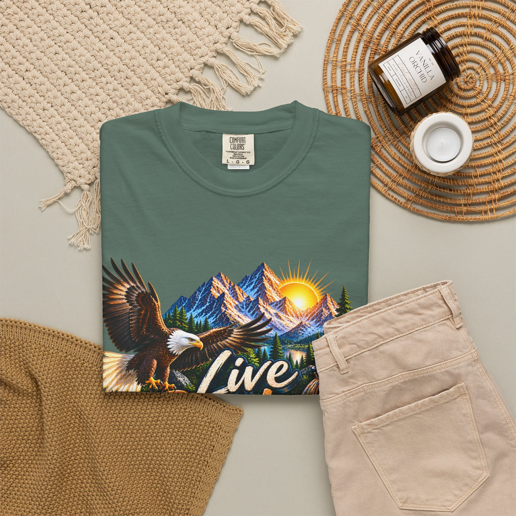 Adventure T-Shirt — "Live Bolder: Explore More, Stay Wild" Graphic Tee