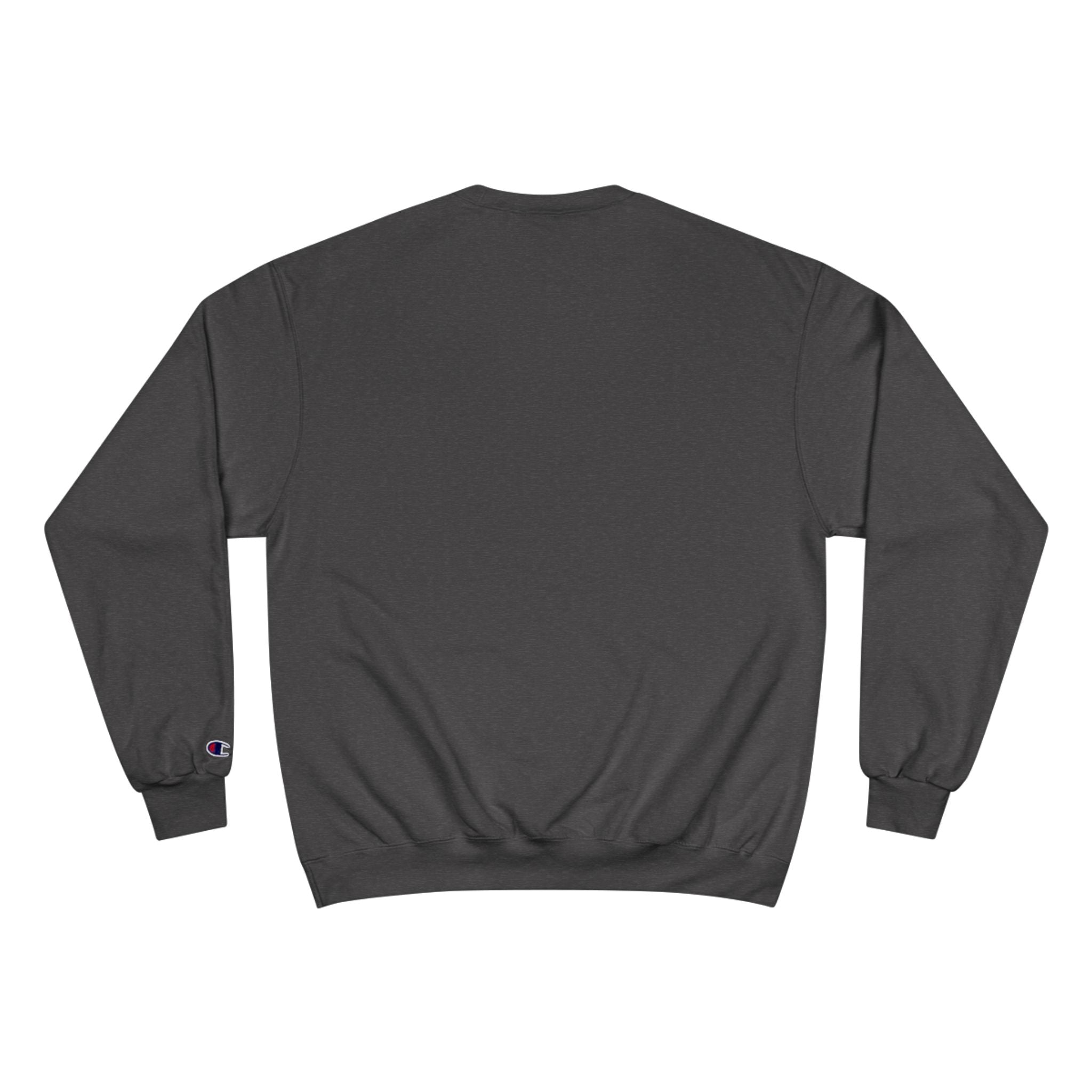 Champion Graphic Sweatshirt — Retro Arch Lettering Pullover