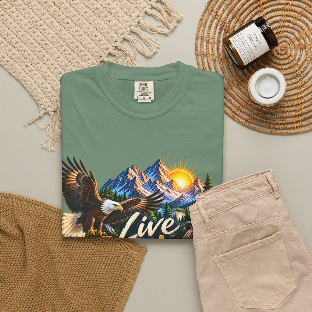 Adventure T-Shirt — "Live Bolder: Explore More, Stay Wild" Graphic Tee