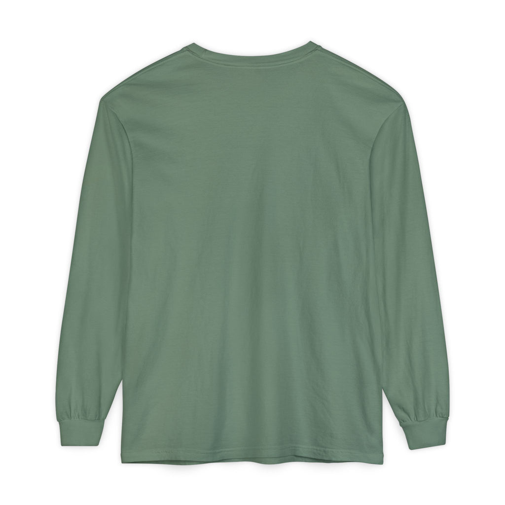 Keep Smiling Long Sleeve Tee — Retro Motivational Graphic Shirt