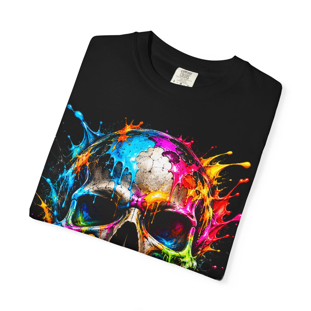 Color Splash Skull T-Shirt