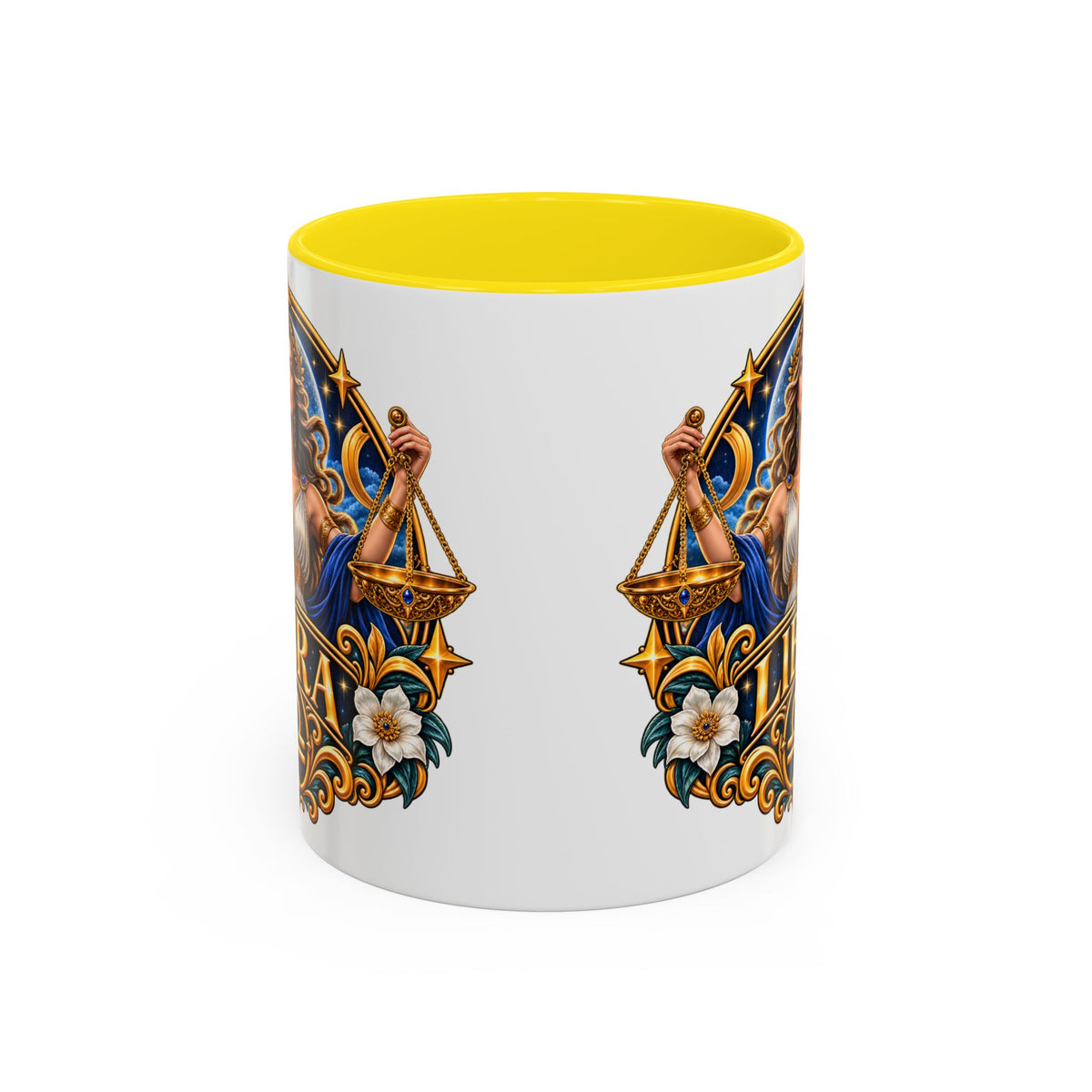 Libra Zodiac Coffee Mug – Elegant Horoscope Astrology Gift (11/15oz)