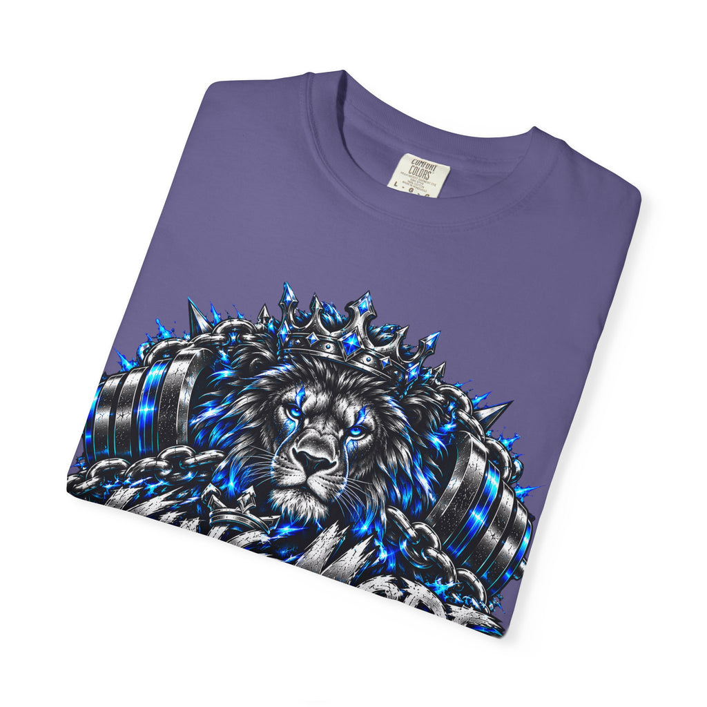 Lion Kingmode Graphic Tee — Gaming Headset Lion Design