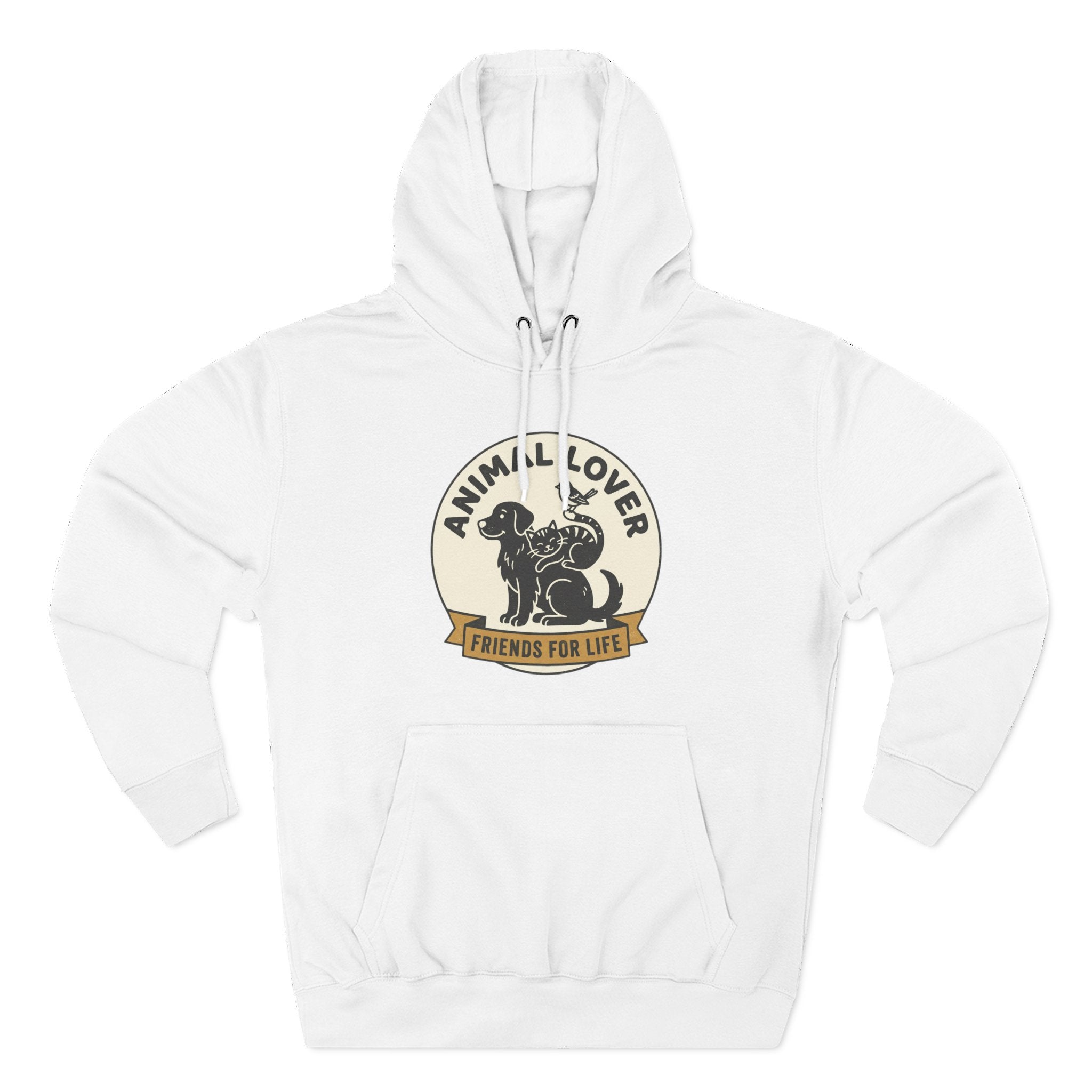 Animal Lover Hoodie – Friends For Life Graphic Pullover
