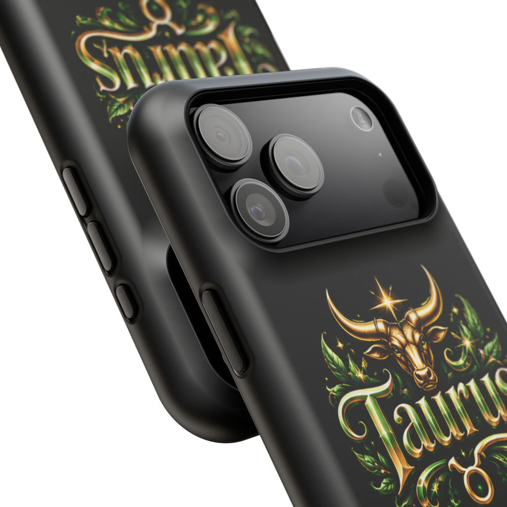 Taurus Zodiac Magnetic Phone Case — Impact‑Resistant Astrological Design