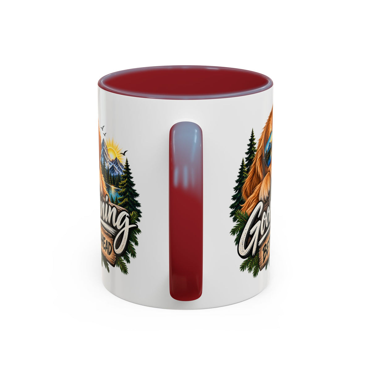 Good Morning Dog Coffee Mug — 'Good Morning, Better Days Ahead' Accent Mug