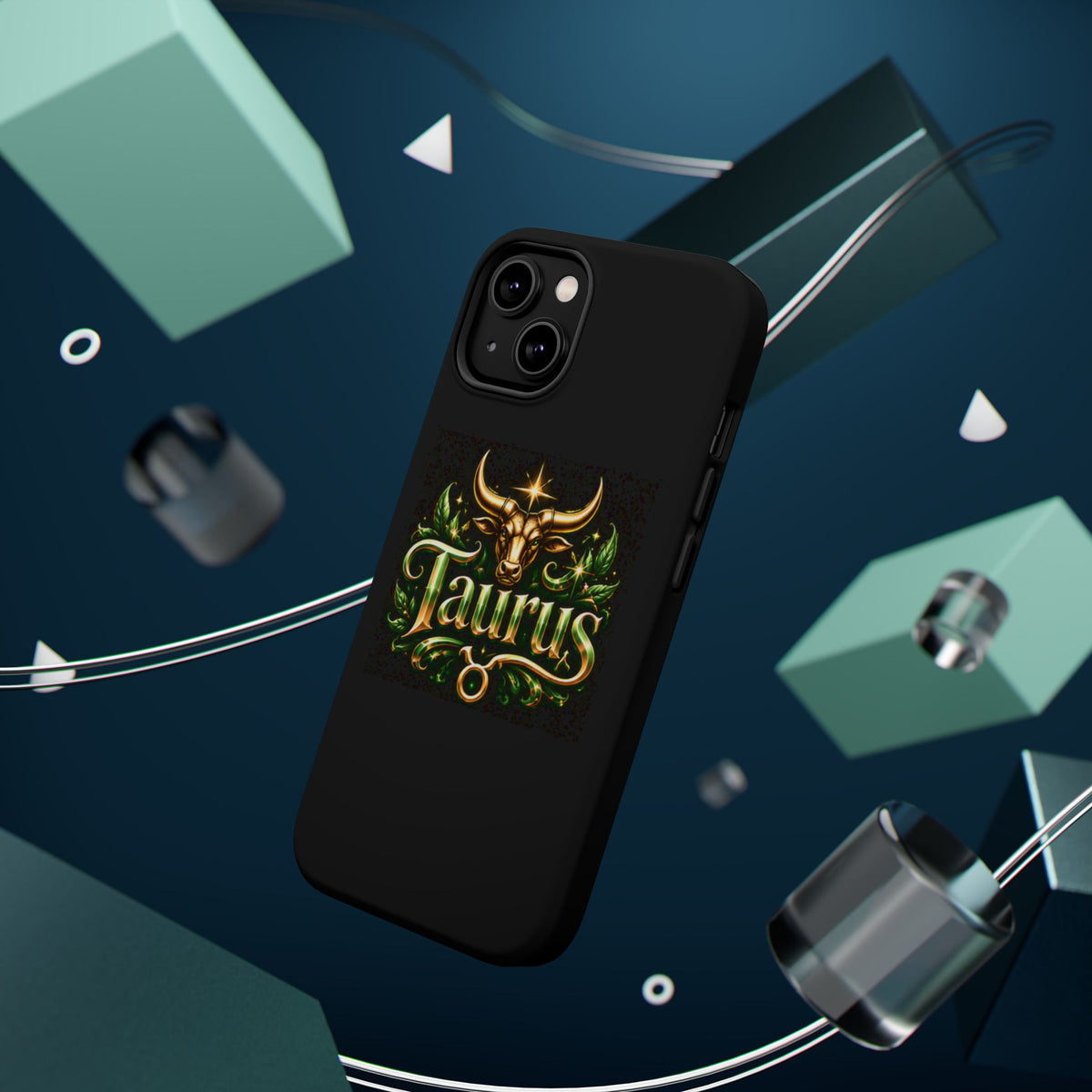 Taurus Zodiac Magnetic Phone Case — Impact‑Resistant Astrological Design
