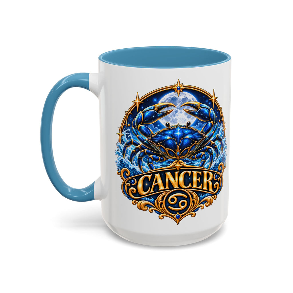 Cancer Zodiac Coffee Mug — Astrology Crab Horoscope Gift (11/15 oz)