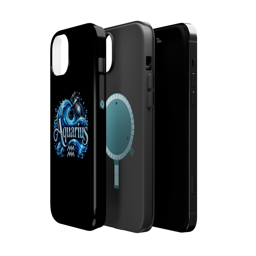 Aquarius Zodiac Magnetic Impact-Resistant Phone Case
