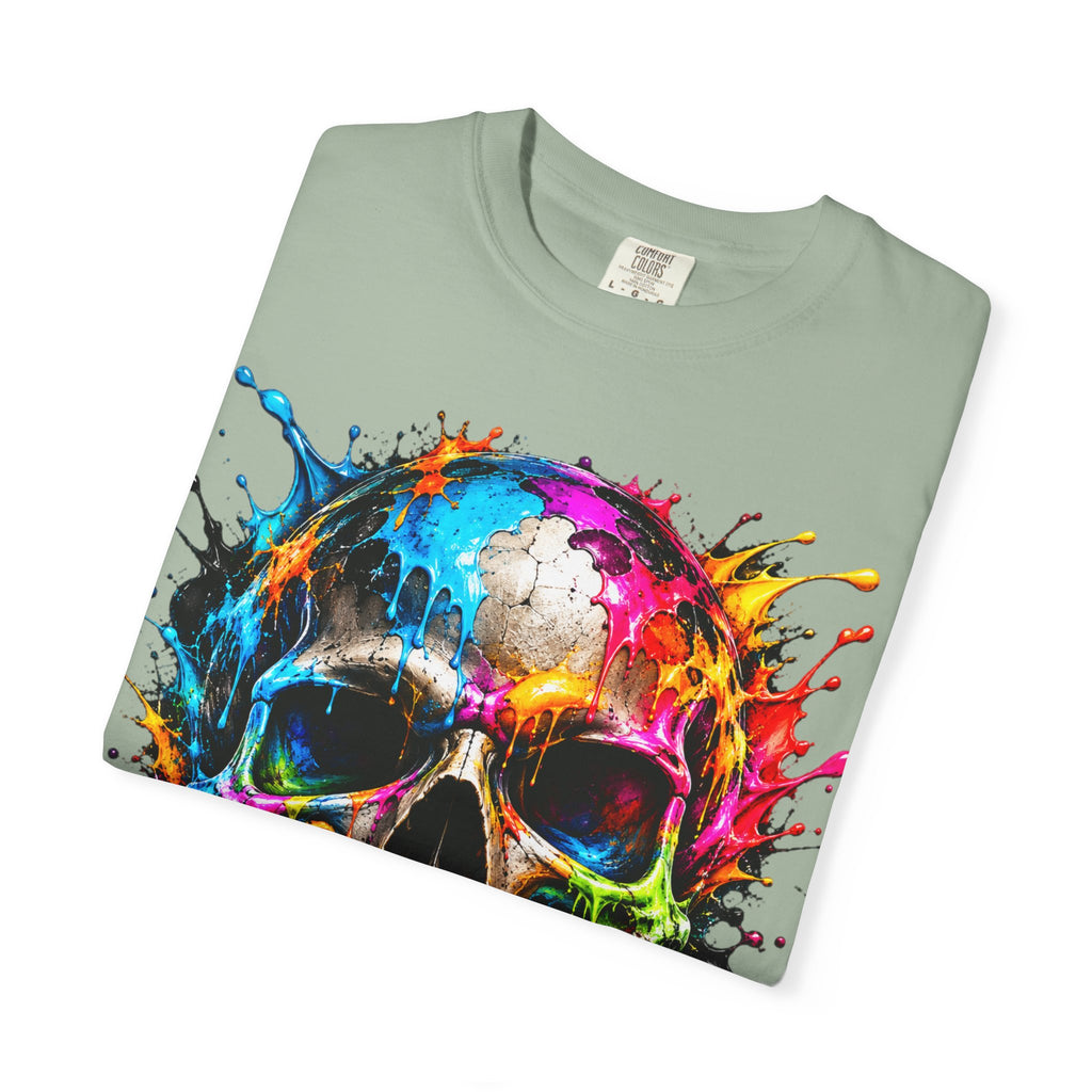 Color Splash Skull T-Shirt