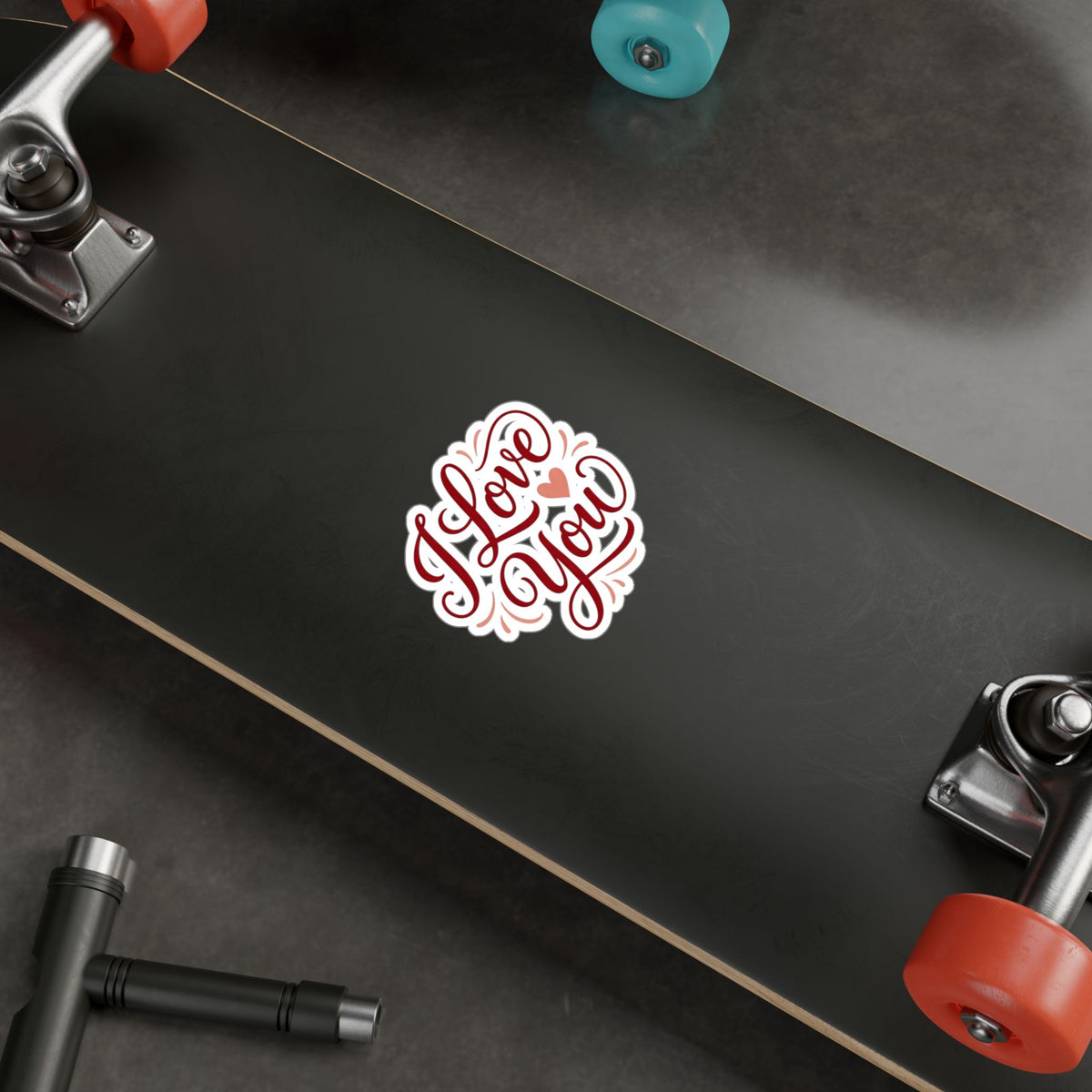 I Love You Vinyl Decal