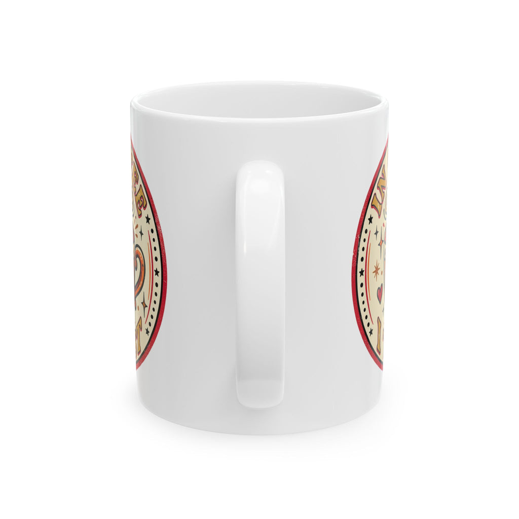 Coffee Mug - "In Coffee We Trust" Retro Ceramic Mug (11oz, 15oz)
