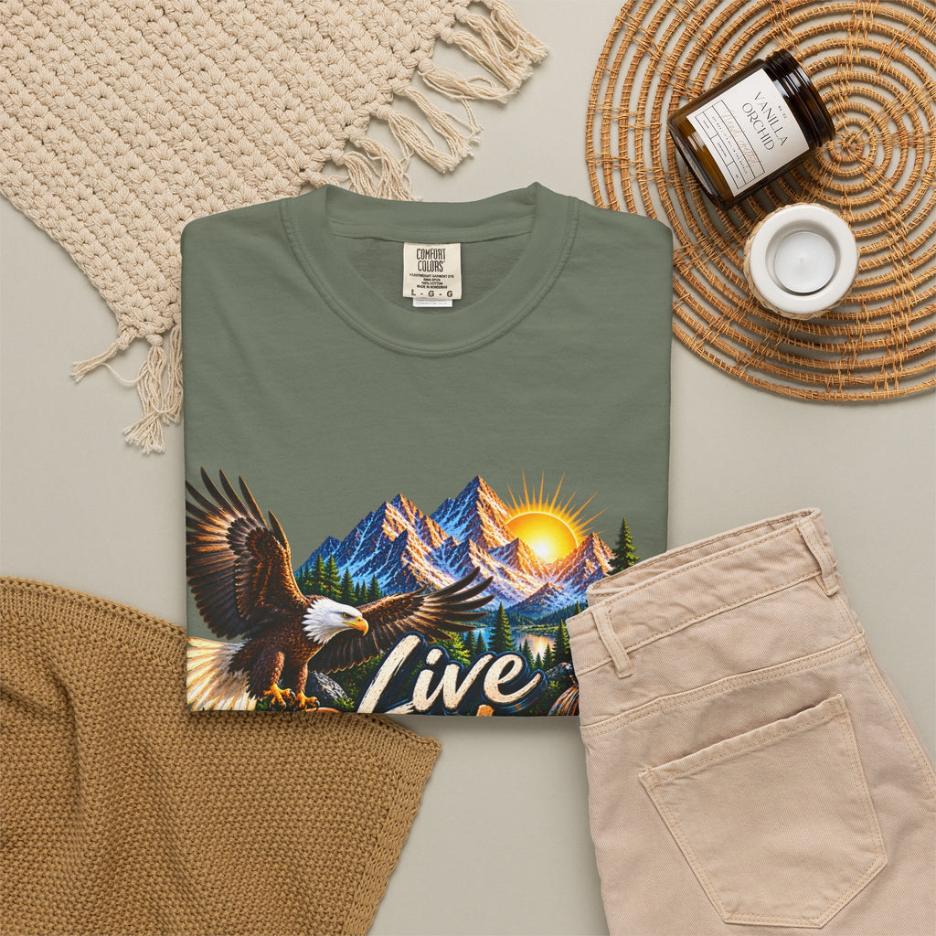 Adventure T-Shirt — "Live Bolder: Explore More, Stay Wild" Graphic Tee