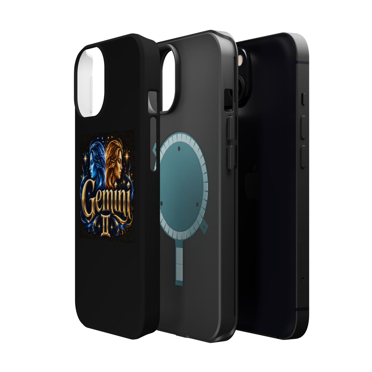 Gemini Zodiac Magnetic Impact-Resistant Phone Case