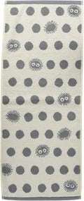 My Neighbor Totoro Soot Sprite Face Towel - Grey & White Japanese Anime Washcloth