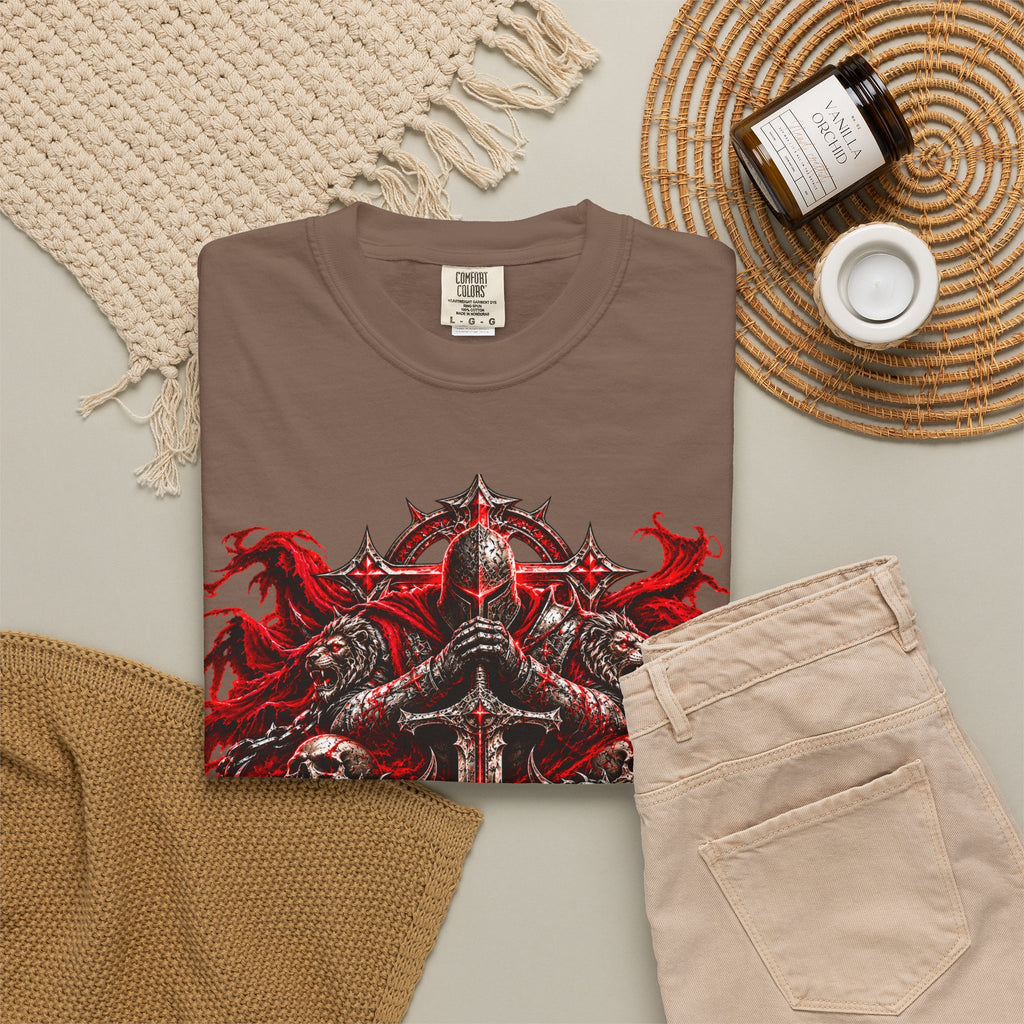 Discipline Metal Tee — Gothic Sword Graphic T-Shirt