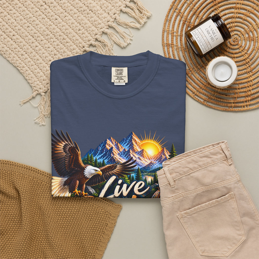 Adventure T-Shirt — "Live Bolder: Explore More, Stay Wild" Graphic Tee