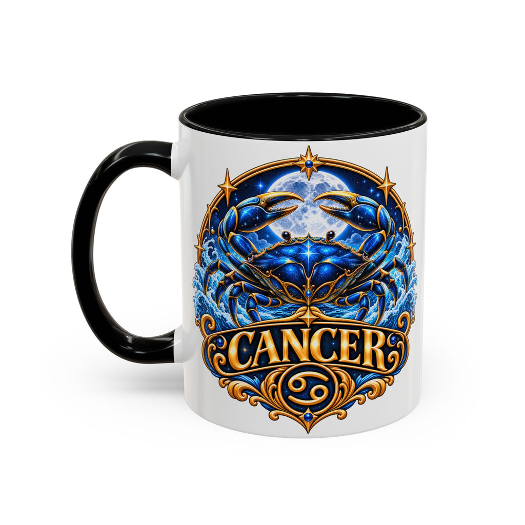 Cancer Zodiac Coffee Mug — Astrology Crab Horoscope Gift (11/15 oz)