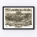 Vintage Map of Chester, Pennsylvania 1895