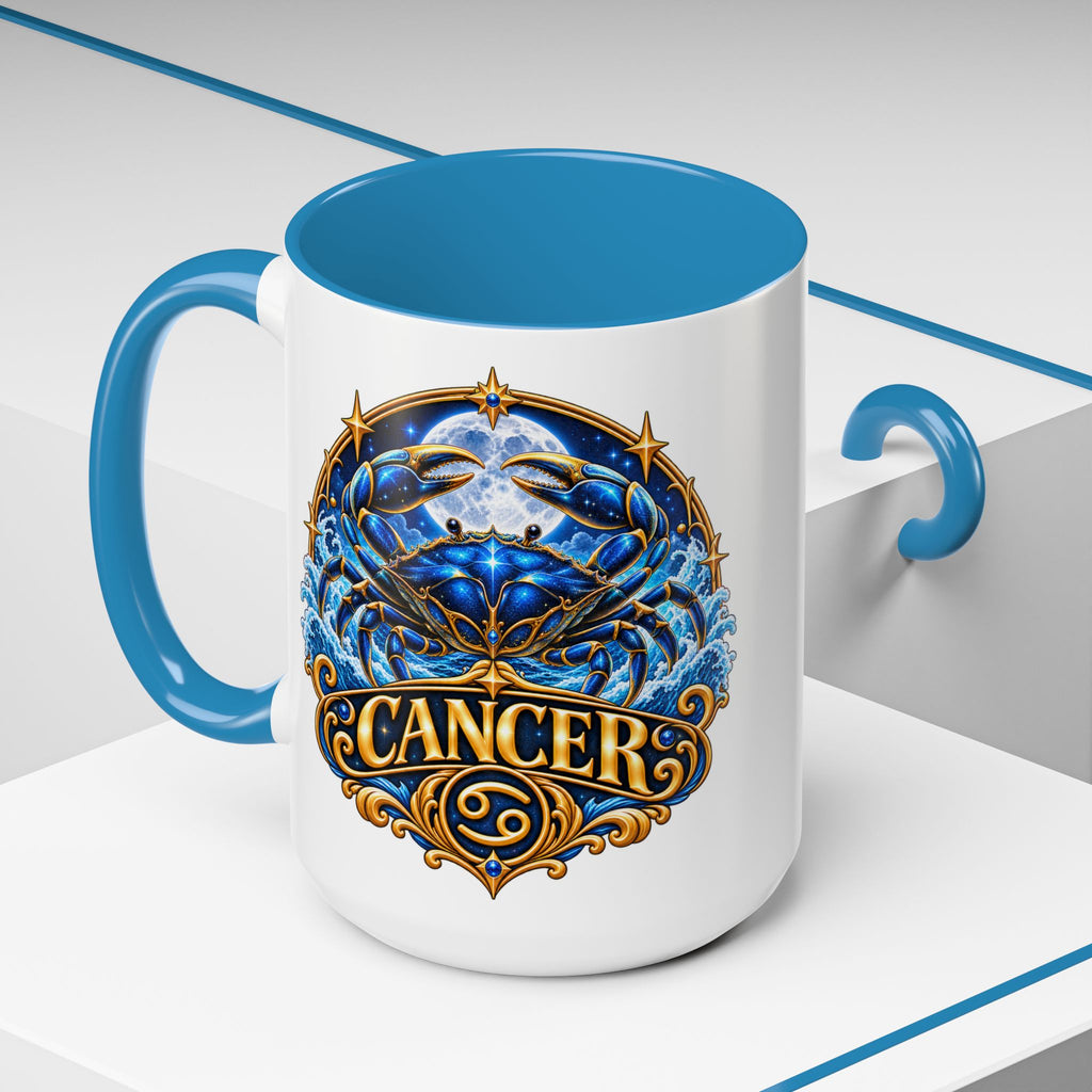 Cancer Zodiac Coffee Mug — Astrology Crab Horoscope Gift (11/15 oz)