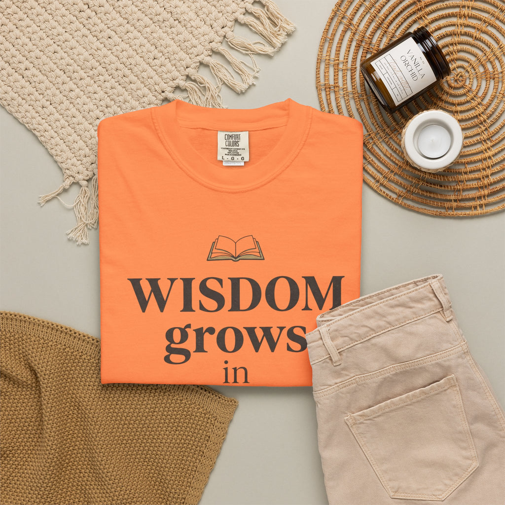 Wisdom Grows in Stillness T-Shirt