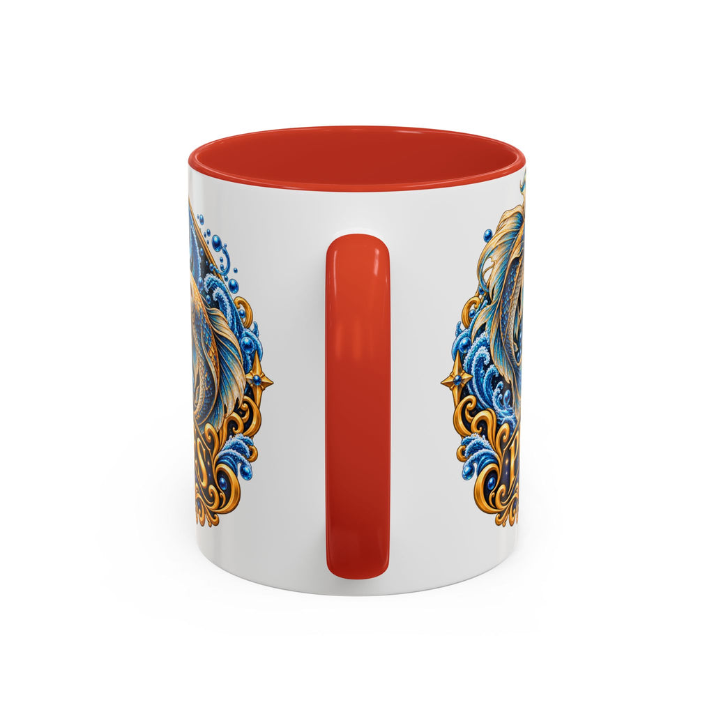 Pisces Zodiac Coffee Mug — Decorative Accent Astrology Mug (11/15oz)