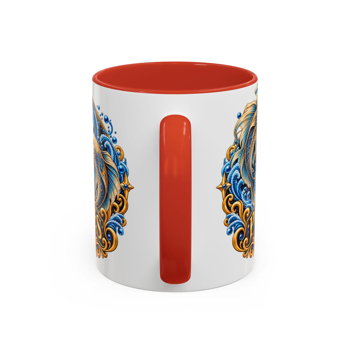 Pisces Zodiac Coffee Mug — Decorative Accent Astrology Mug (11/15oz)