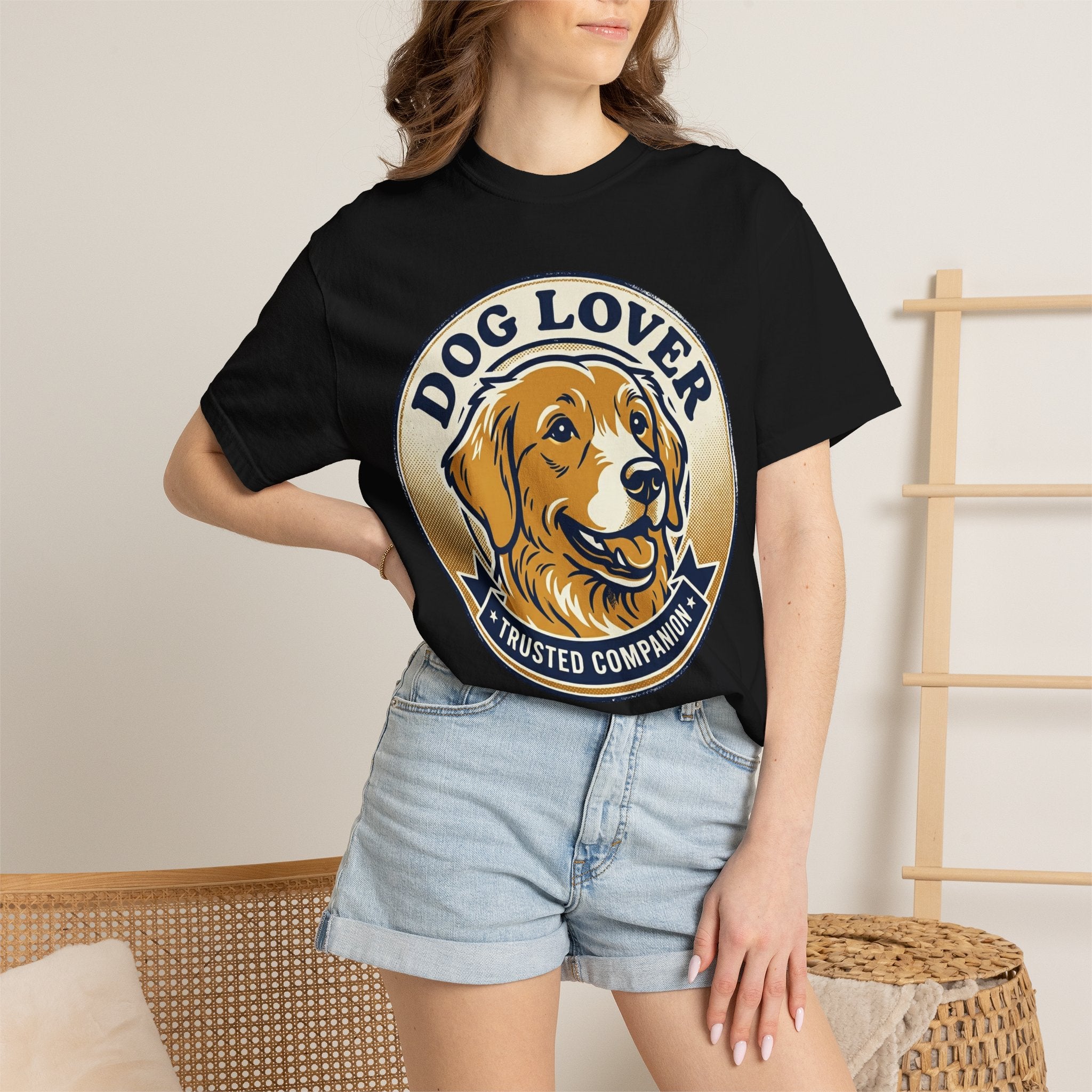 Dog Lover T-Shirt — "Trusted Companion" Graphic Tee