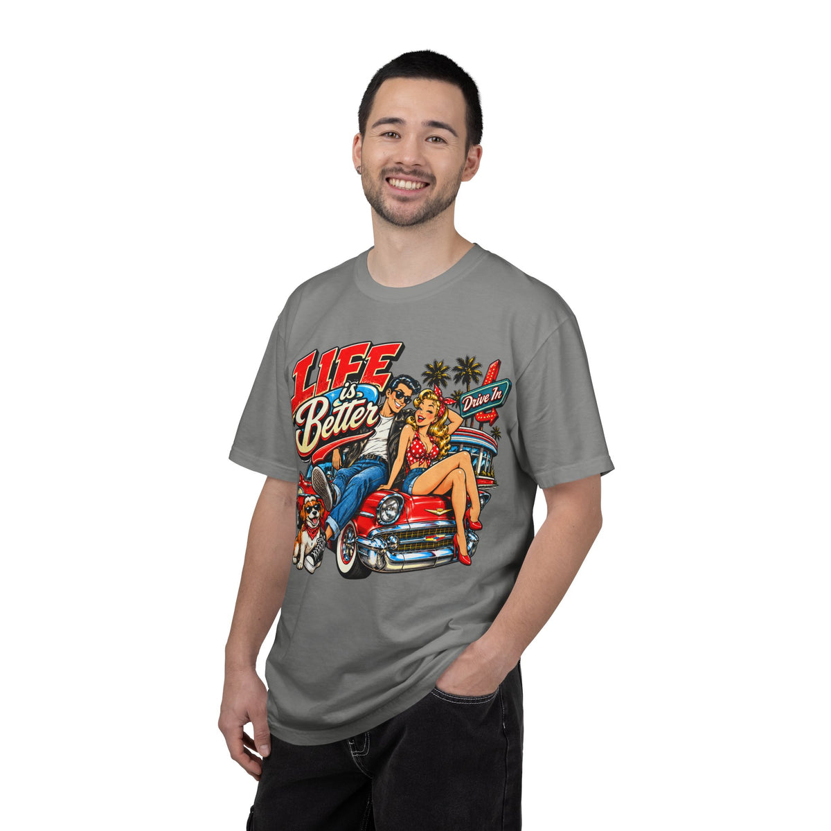 Life Is Better Drive-In Vintage T-Shirt