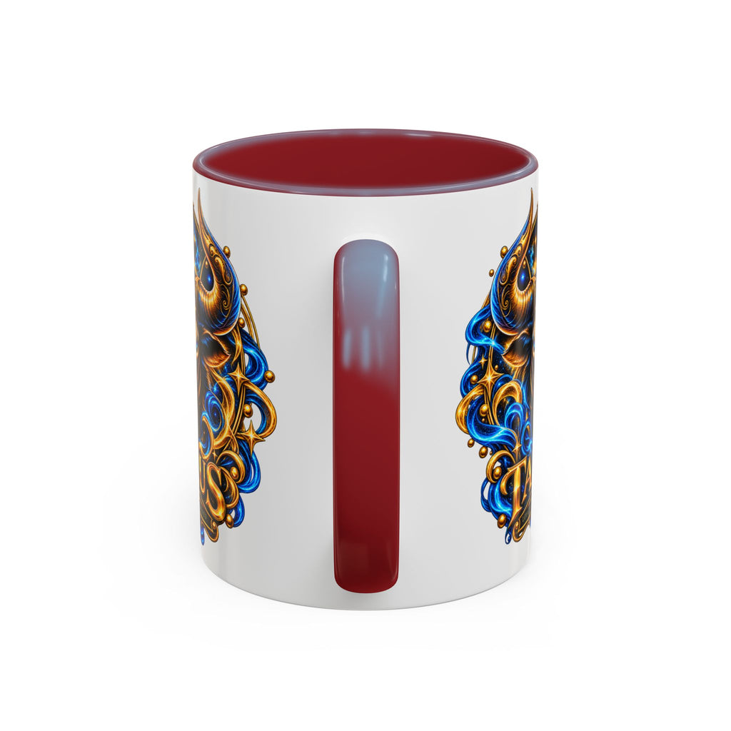 Taurus Coffee Mug — Zodiac Bull Accent Mug (11/15oz)