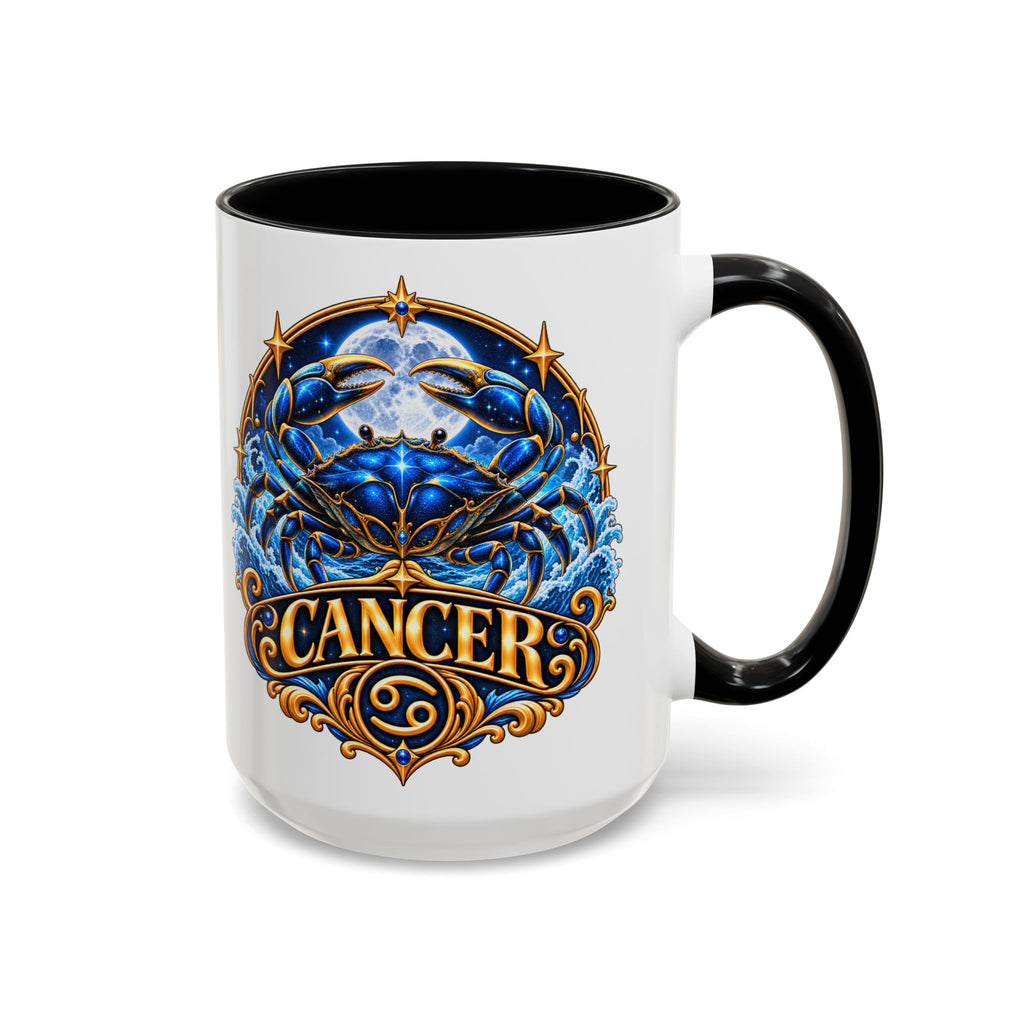 Cancer Zodiac Coffee Mug — Astrology Crab Horoscope Gift (11/15 oz)