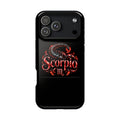 Scorpio Magnetic Impact-Resistant Phone Case – Zodiac Scorpion Design