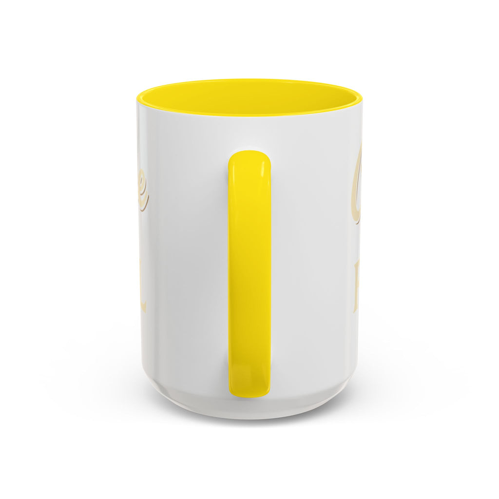 Coffee Is My Fuel Accent Coffee Mug — 11/15oz Ceramic Gift for Coffee Lovers
