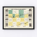 Vintage Map of Red Willow County, Nebraska 1890