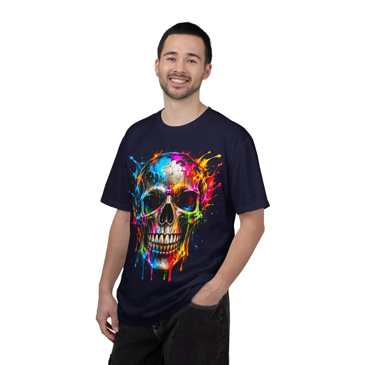Color Splash Skull T-Shirt