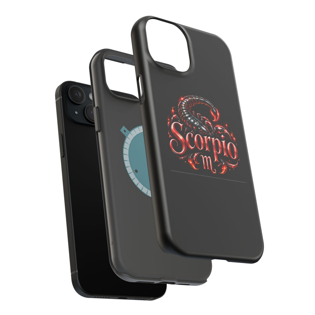 Scorpio Magnetic Impact-Resistant Phone Case – Zodiac Scorpion Design