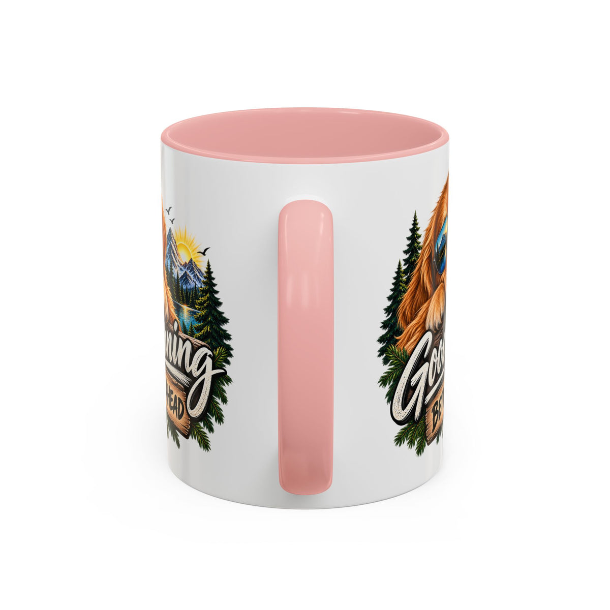 Good Morning Dog Coffee Mug — 'Good Morning, Better Days Ahead' Accent Mug