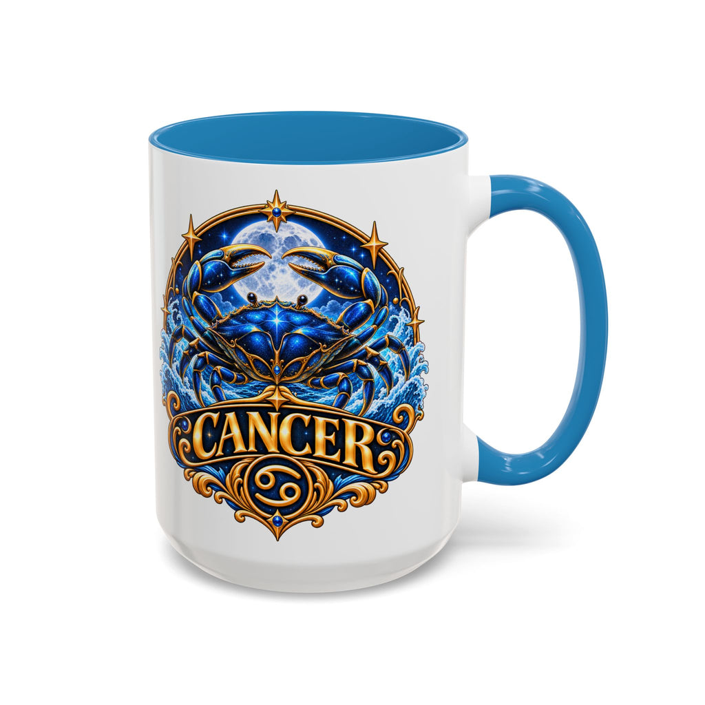 Cancer Zodiac Coffee Mug — Astrology Crab Horoscope Gift (11/15 oz)