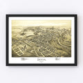 Vintage Map of Irwin, Pennsylvania 1897
