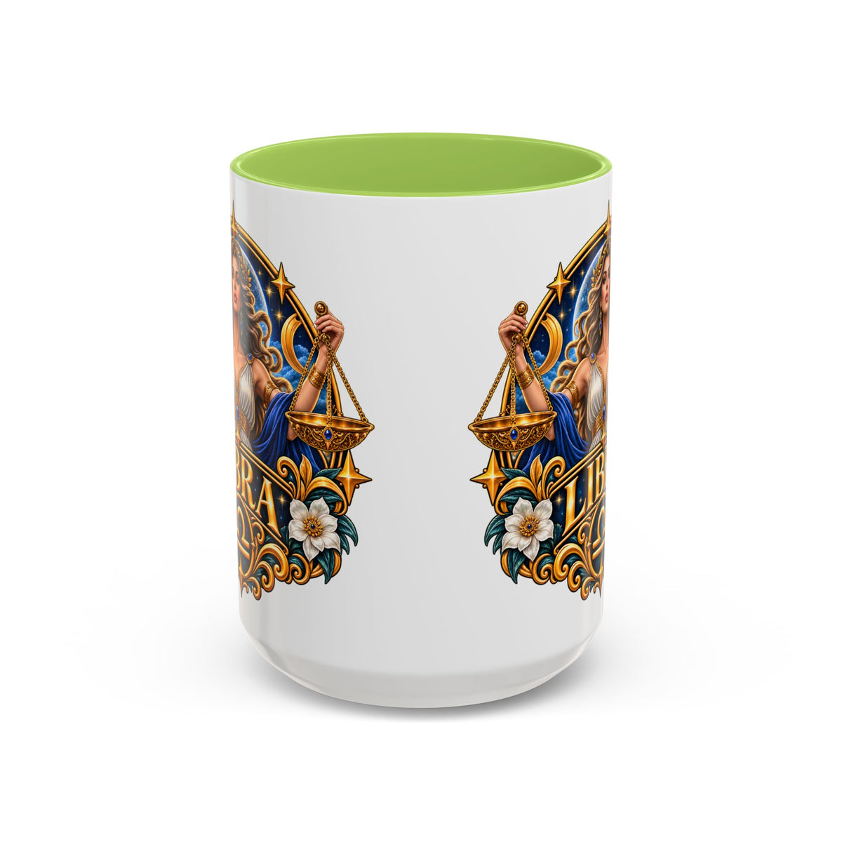 Libra Zodiac Coffee Mug – Elegant Horoscope Astrology Gift (11/15oz)