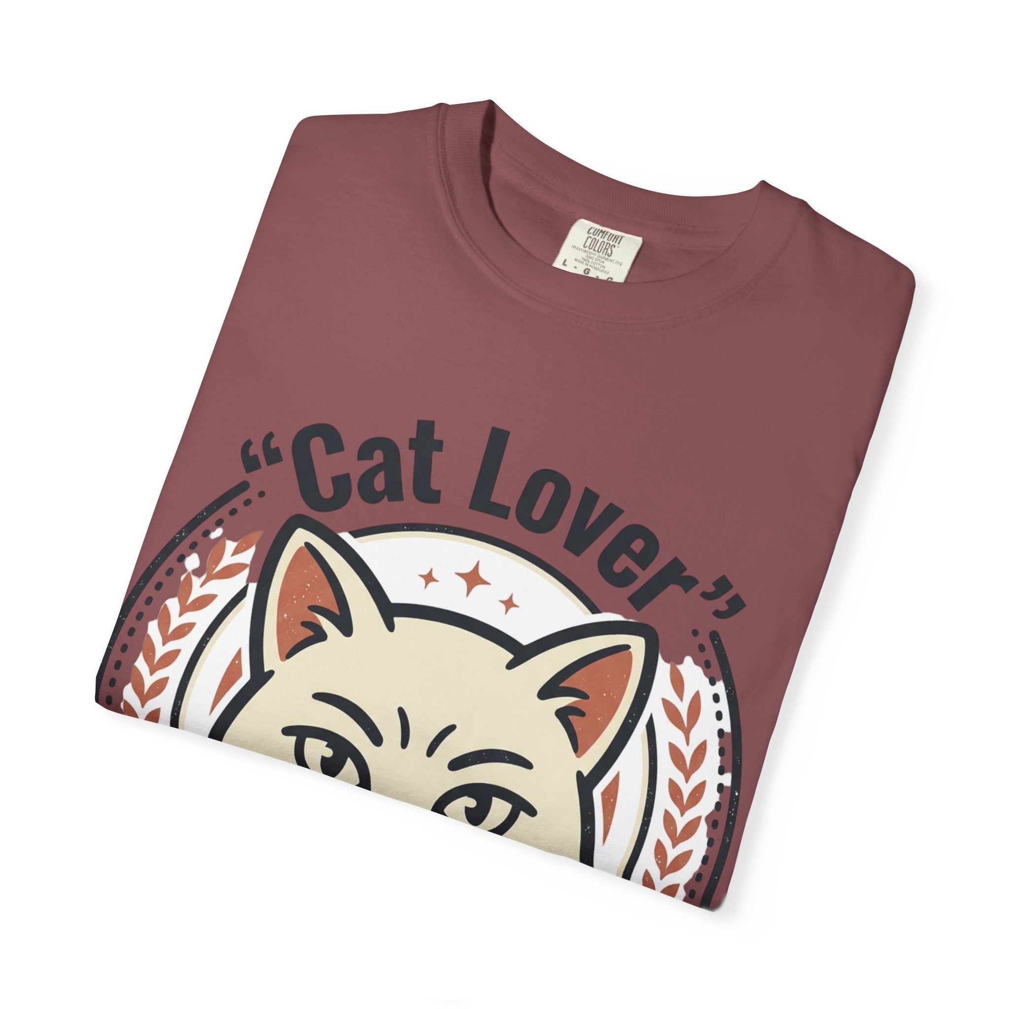 Cat Lover T-Shirt — "Proud & Purry" Retro Cat Graphic Tee