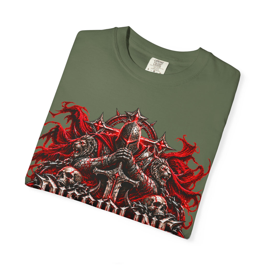 Discipline Metal Tee — Gothic Sword Graphic T-Shirt